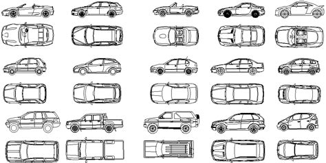 autocad car dwg free download.